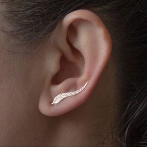 NWOT Feather Ear Climbers  - Boho Hippie